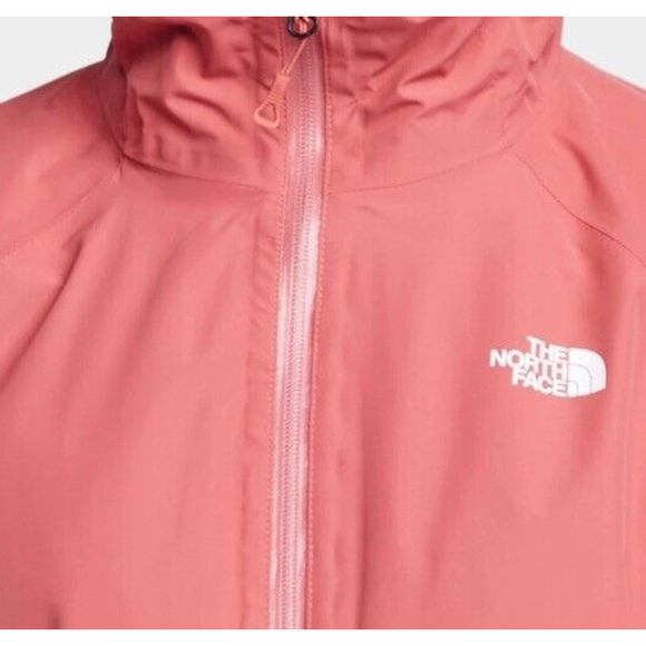 The North Face Jackets & Blazers - The North Face Rain Jacket Womens Small Dryvent Pink Gray Hooded Outdoor READ